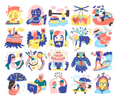 antoine-corbineau-talkie-walkie-facebook-stickers