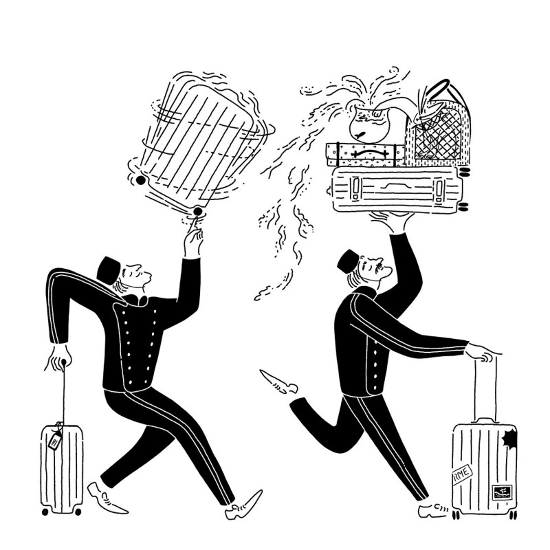 Illustration de Debora Szpilman, série personnelle.