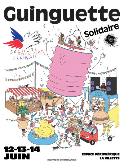 Gwendal le bec talkie walkie secours populaire
