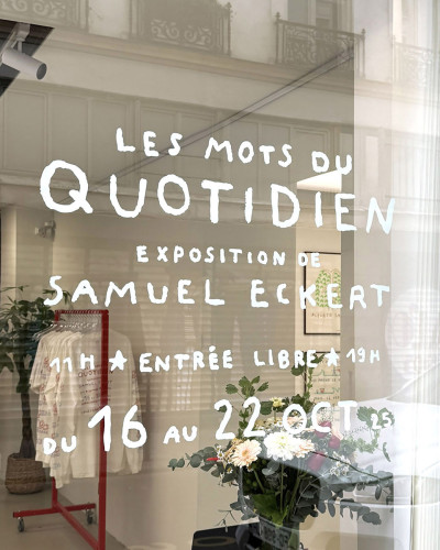 Samuel eckert talkie walkie exposition les mots du quotidien 5