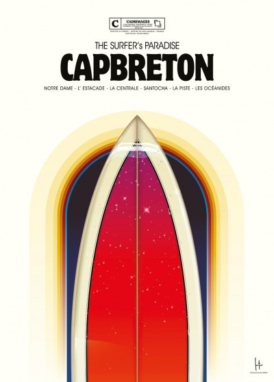 Thomas cantoni talkie walkie affiche capbreton